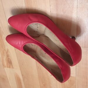 Vintage red heels